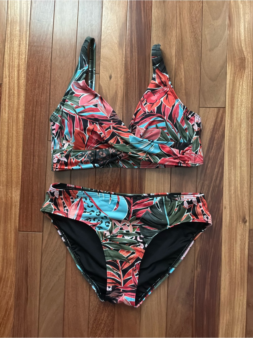 Nip Tuck Swim Floral Tropical Bikini Set